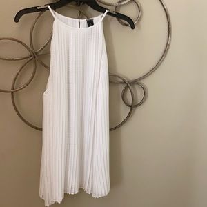 Chico’s Black Label accordion pleat top